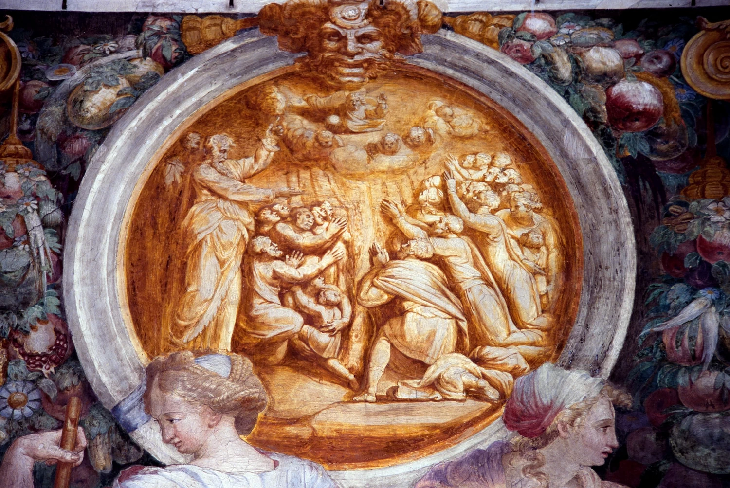 Perin del Vaga - 154, Predica di San Paolo in presenza di Barnaba, Castel Sant'Angelo, Roma